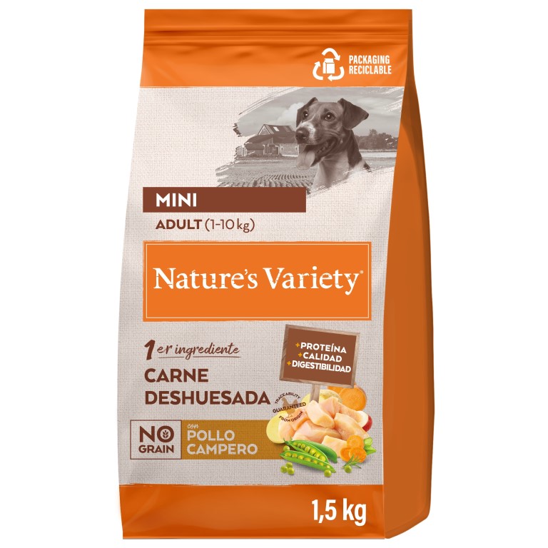 Nature's Variety Selected pro malé psy s kuřecím 1,5 kg