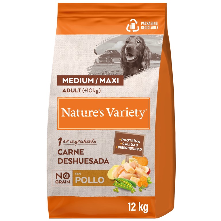 Nature's Variety Selected pro střední psy s kuřecím 12 kg