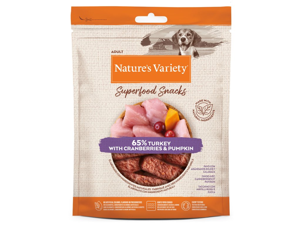 Nature's Variety Superfood Snacks krůtí 85 g
