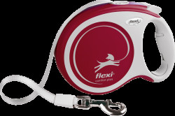 Navíjecí vodítko Flexi Comfort Plus Tape L 8 m červené