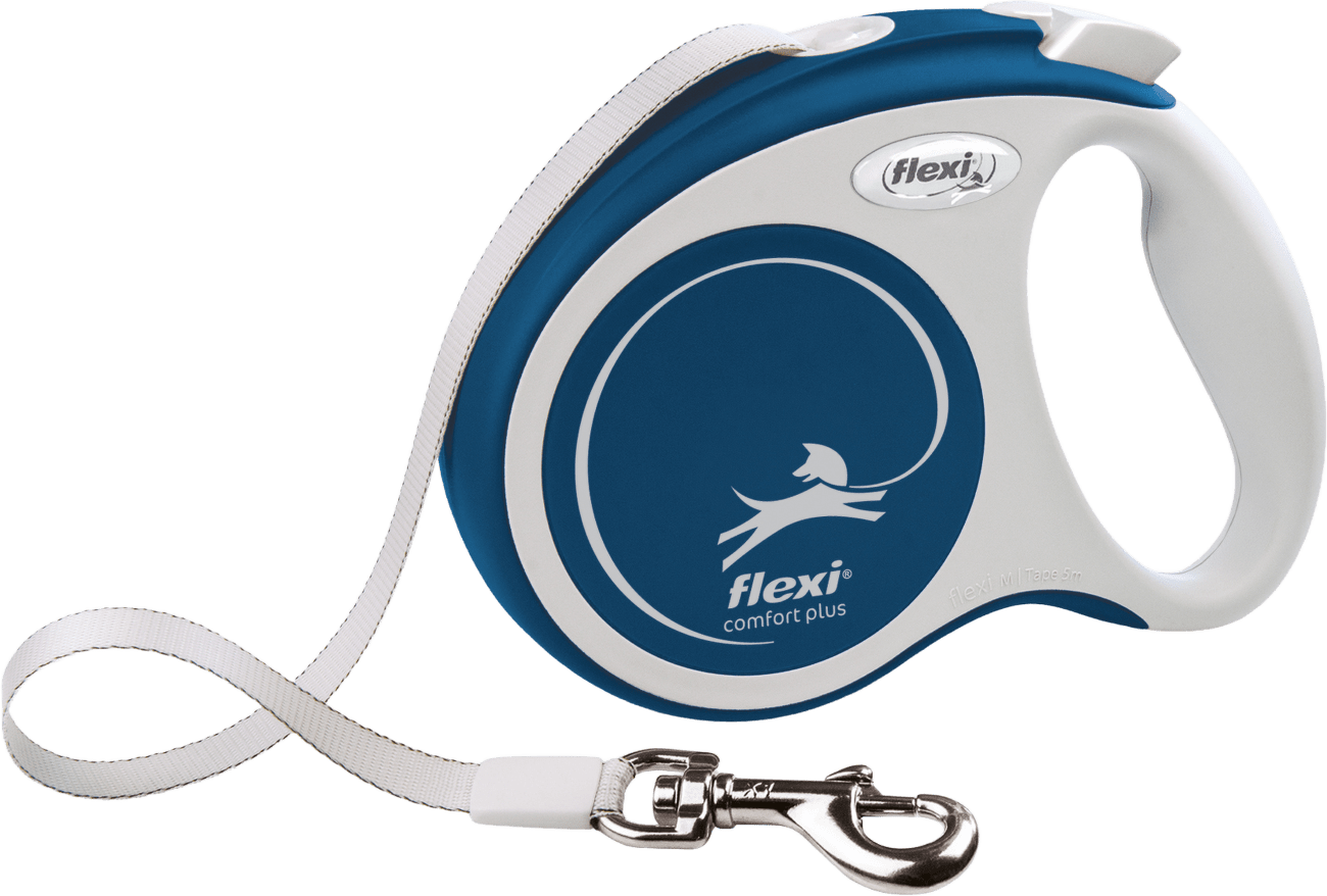 Navíjecí vodítko Flexi Comfort Plus Tape S 5 m modré
