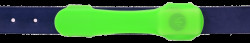 Návlek Dog Fantasy LED svítící zelený 15cm