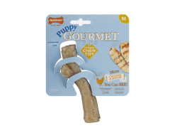 Nylabone hračka Gourmet Puppy klacek příchuť kuřecí M