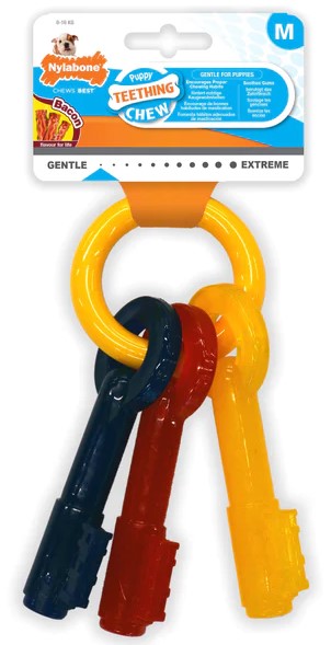 Nylabone hračka Puppy klíče M