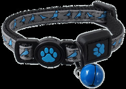 Obojek Active Cat Reflective XS modrý 1x19-31cm