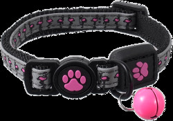 Obojek Active Cat Reflective XXS růžový 1x16-22cm