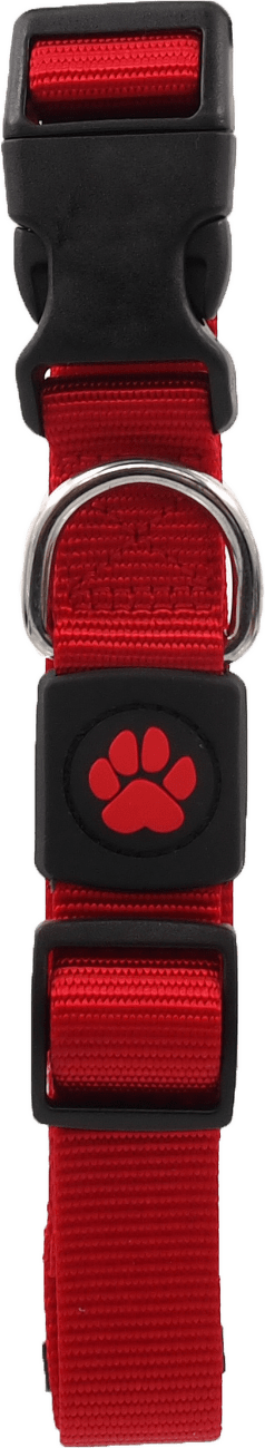 Obojek Active Dog Premium L červený 2,5x45-68cm