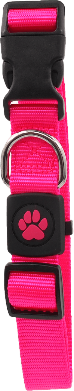 Obojek Active Dog Premium L růžový 2,5x45-68cm
