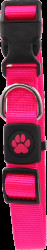 Obojek Active Dog Premium L růžový 2,5x45-68cm