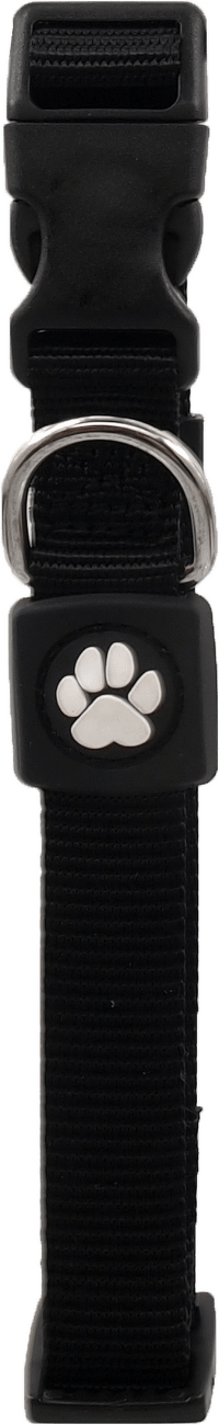 Obojek Active Dog Premium M černý 2x34-49cm