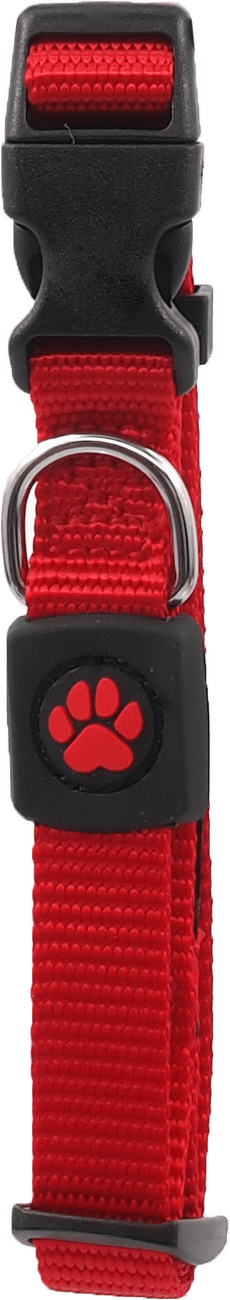 Obojek Active Dog Premium S červený 1,5x27-37cm