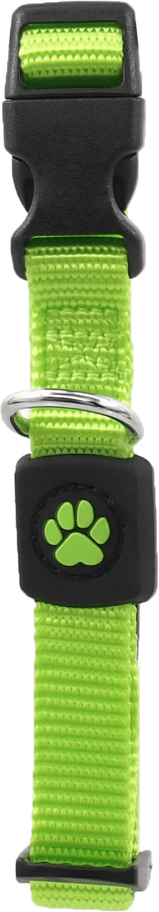Obojek Active Dog Premium S limetka 1,5x27-37cm