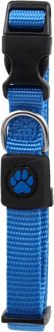 Obojek Active Dog Premium S modrý 1,5x27-37cm