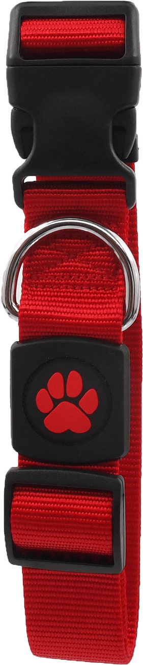 Obojek Active Dog Premium XL červený 3,8x51-78cm