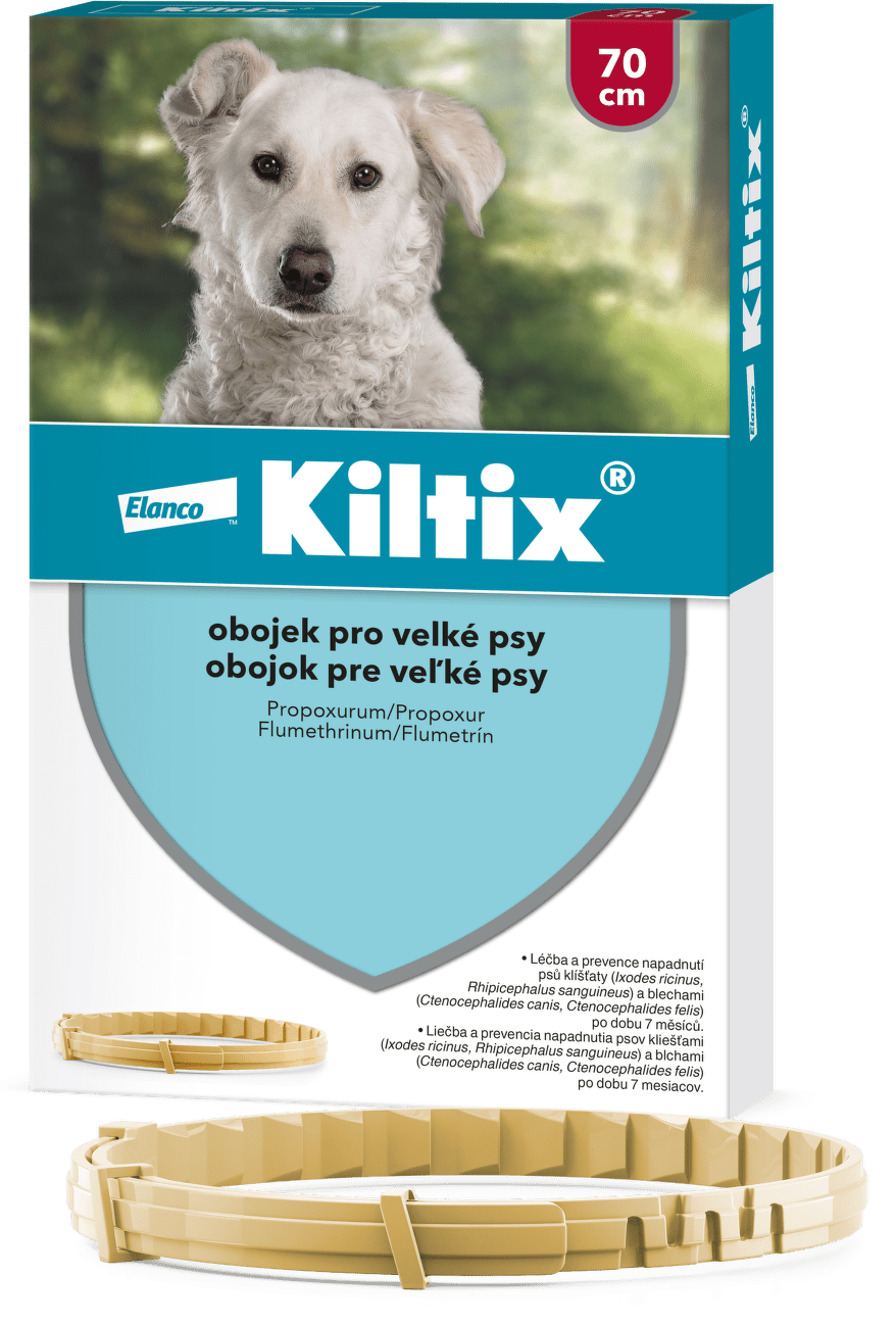 Obojek antiparazitní Kiltix velký 70cm