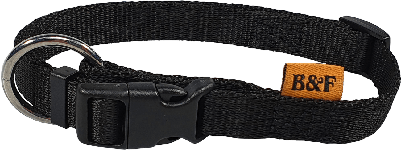 Obojek BaF nylon černý 50cm