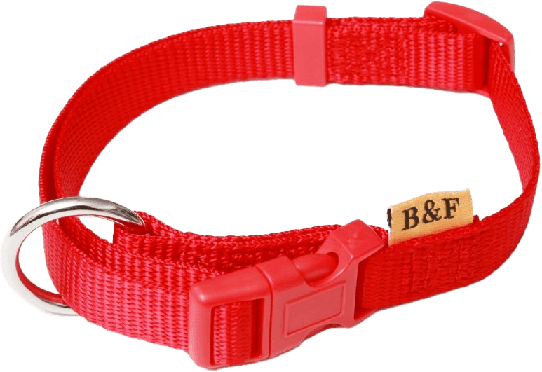 Obojek BaF nylon červený 66cm
