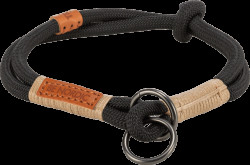 Obojek Be Nordic polostahovací Trixie S 35 cm 6 mm černo pískový