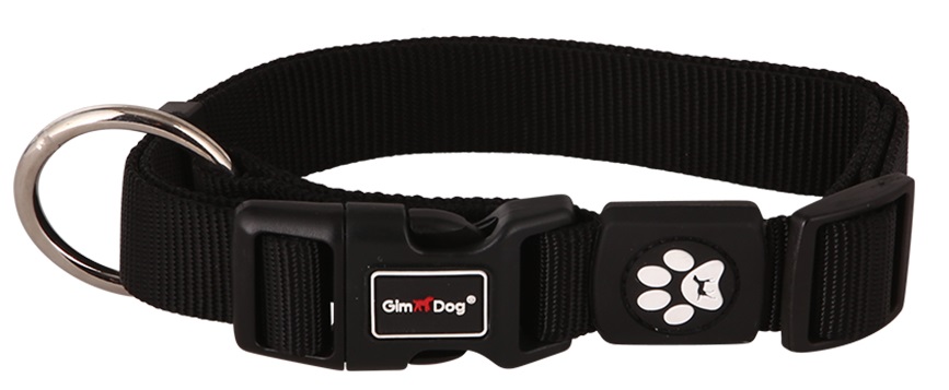 Obojek Gimborn O-Ring Nylon 2,0x35-51cm černý