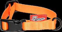 Obojek Tamer Simple 1,5 cm 18-27 cm oranžový