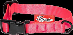 Obojek Tamer Simple 1,5 cm 18-27 cm růžový