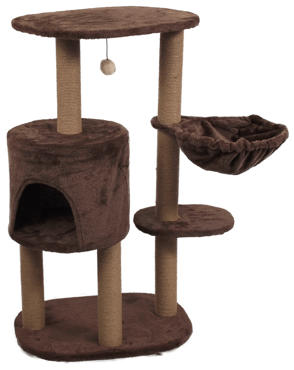 Odpočívadlo Magic Cat Amanda hnědé 110cm