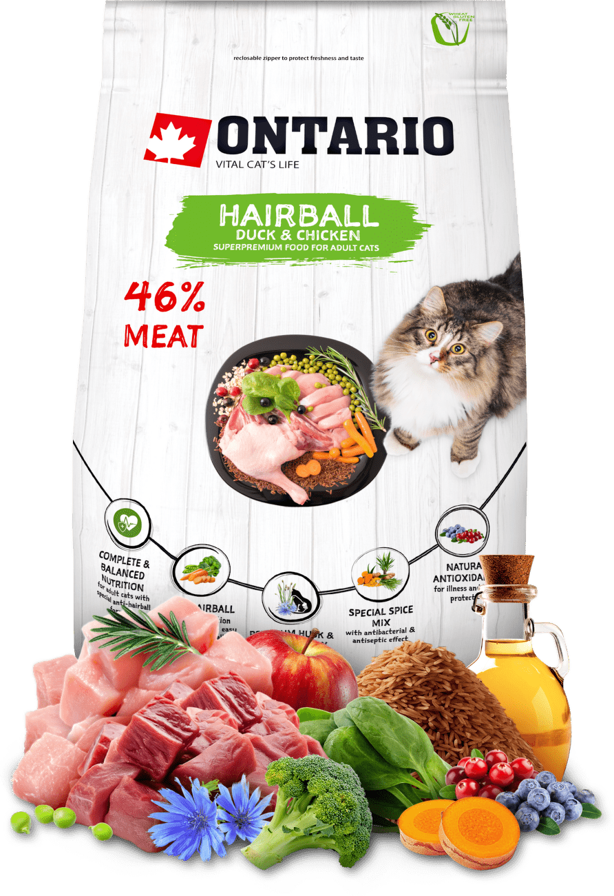 Ontario Cat Hairball 0,4 kg