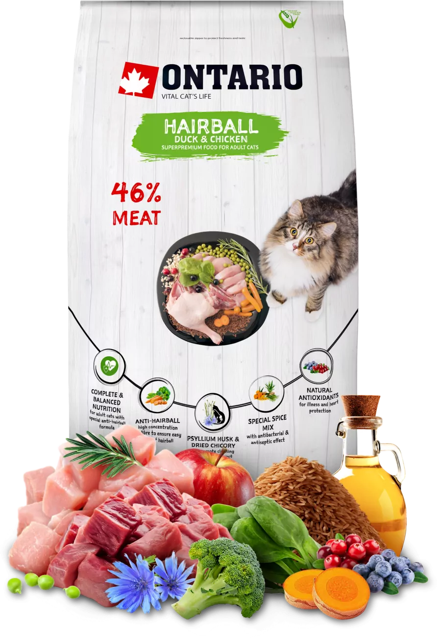 Ontario Cat Hairball 6,5 kg