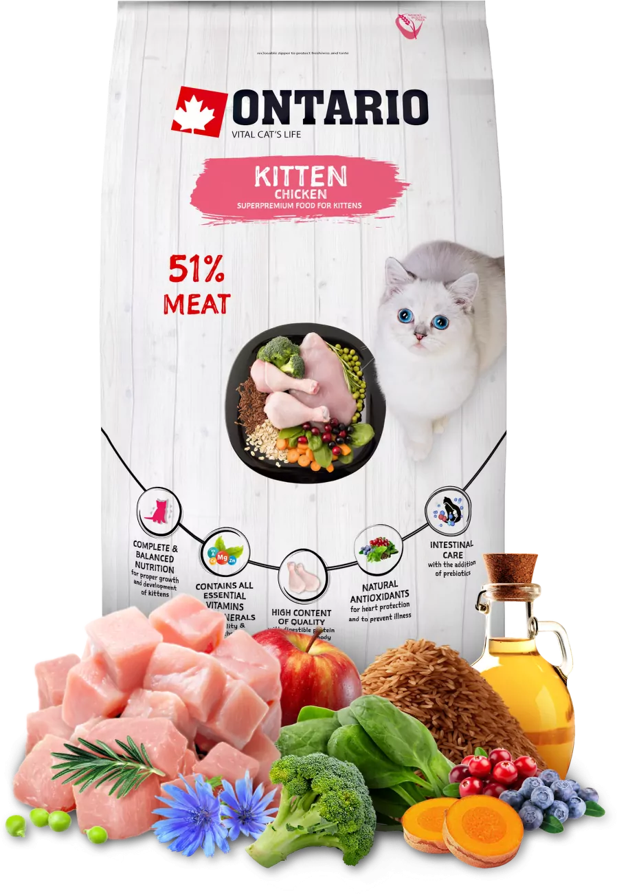 Ontario Kitten Chicken 6,5 kg