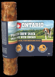 Ontario Protein žvýkací pamlsek malá rolka s kuřecím