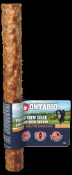 Ontario Protein žvýkací pamlsek velká rolka s kuřecím