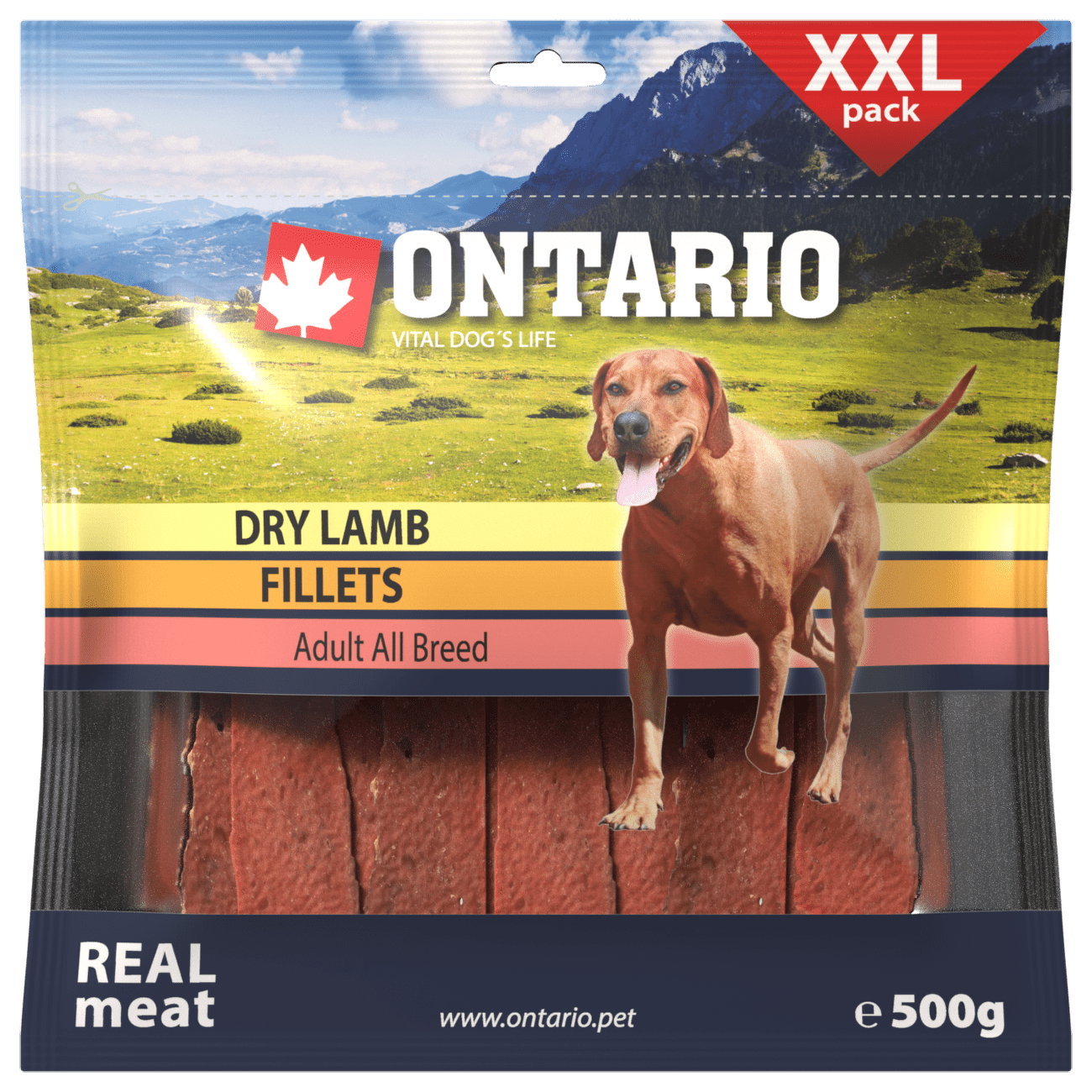 Ontario Snack Dry Lamb Fillet 500 g