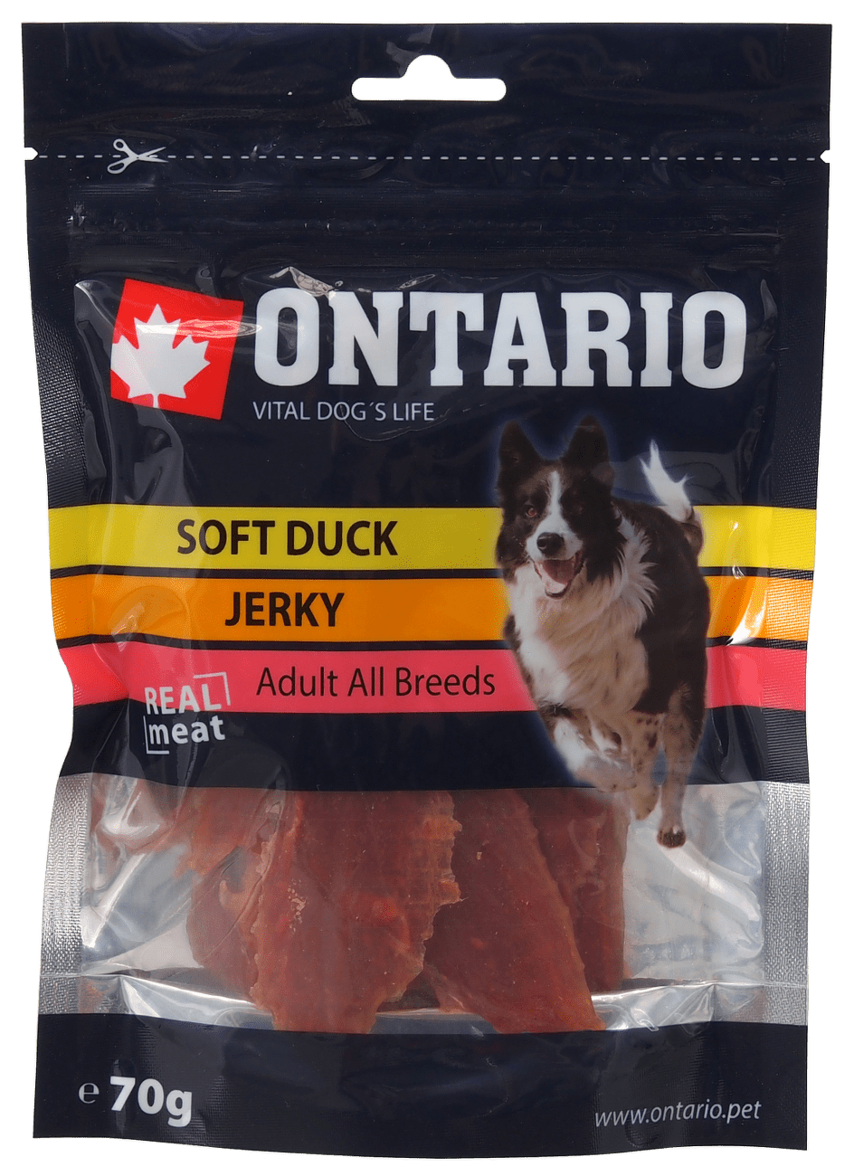 Ontario Snack Soft Duck Jerky 70g