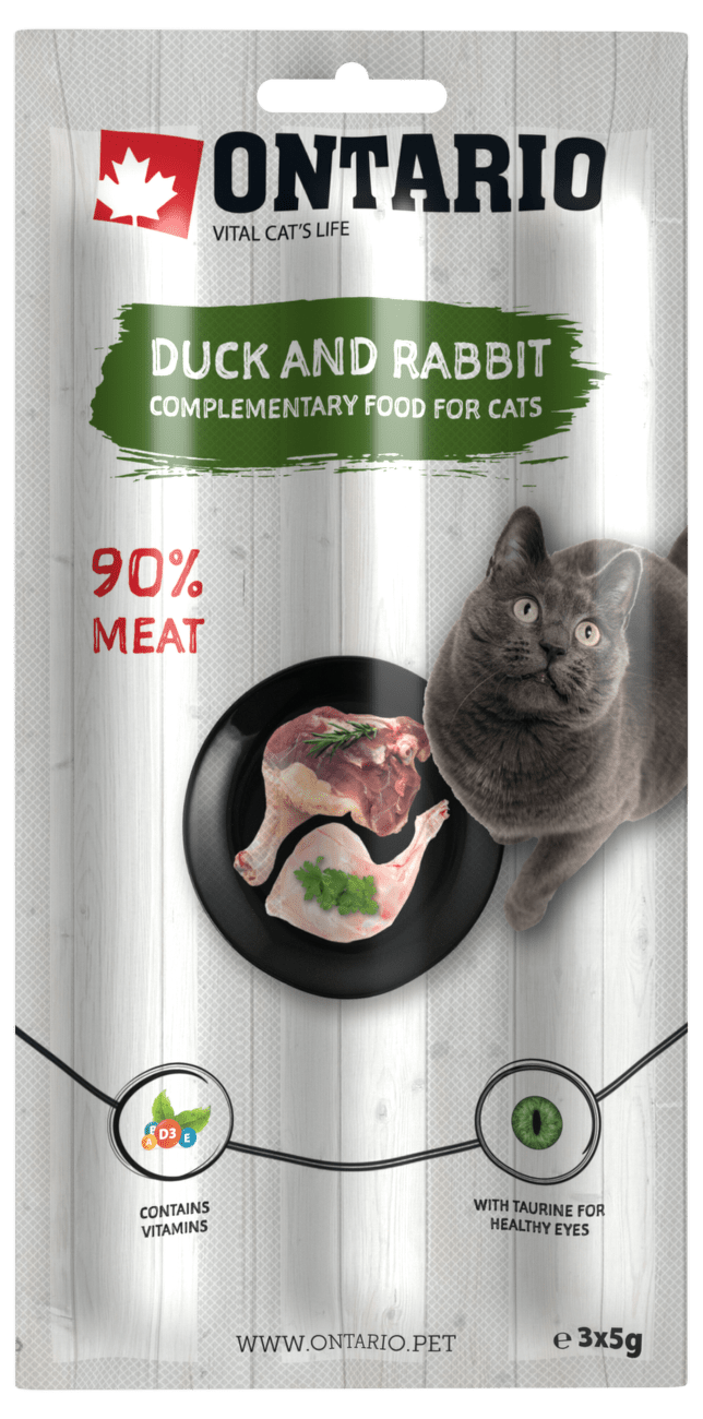 Ontario Stick for cats Duck&Rabbit 3x5g