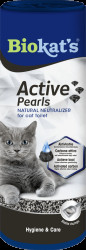 Osvěžovač WC Biokat's Active Pearls uhlí 700 ml