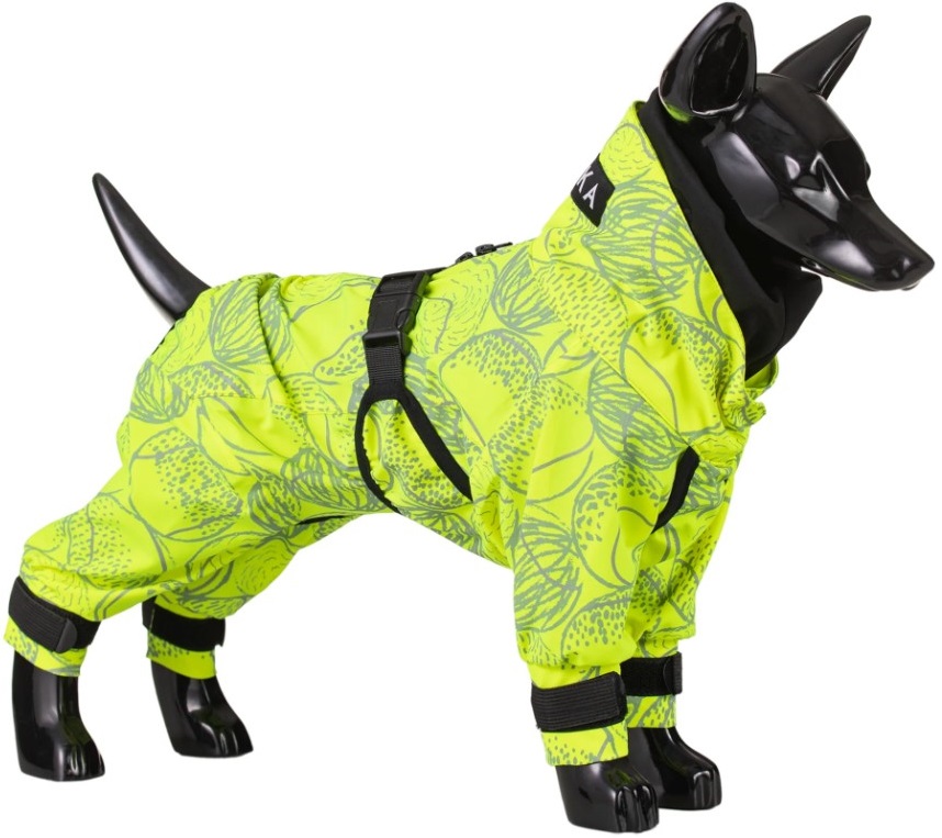PAIKKA kombinéza do deště neonová 45