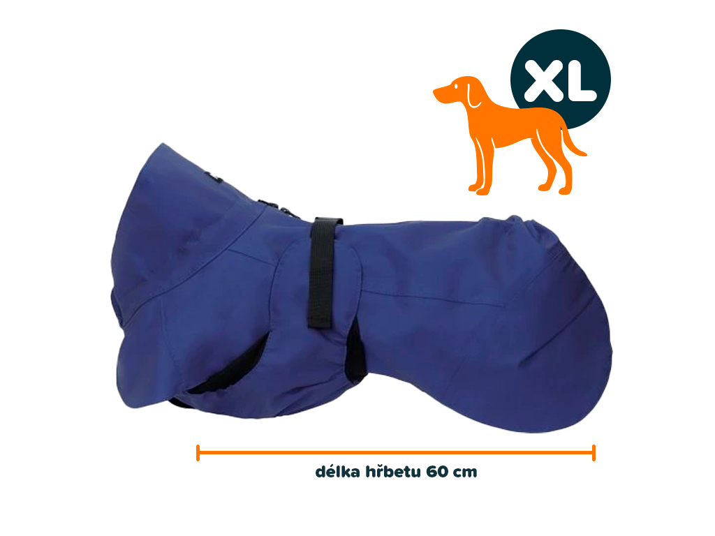 PAIKKA Light pláštěnka modrá XL | 60 cm