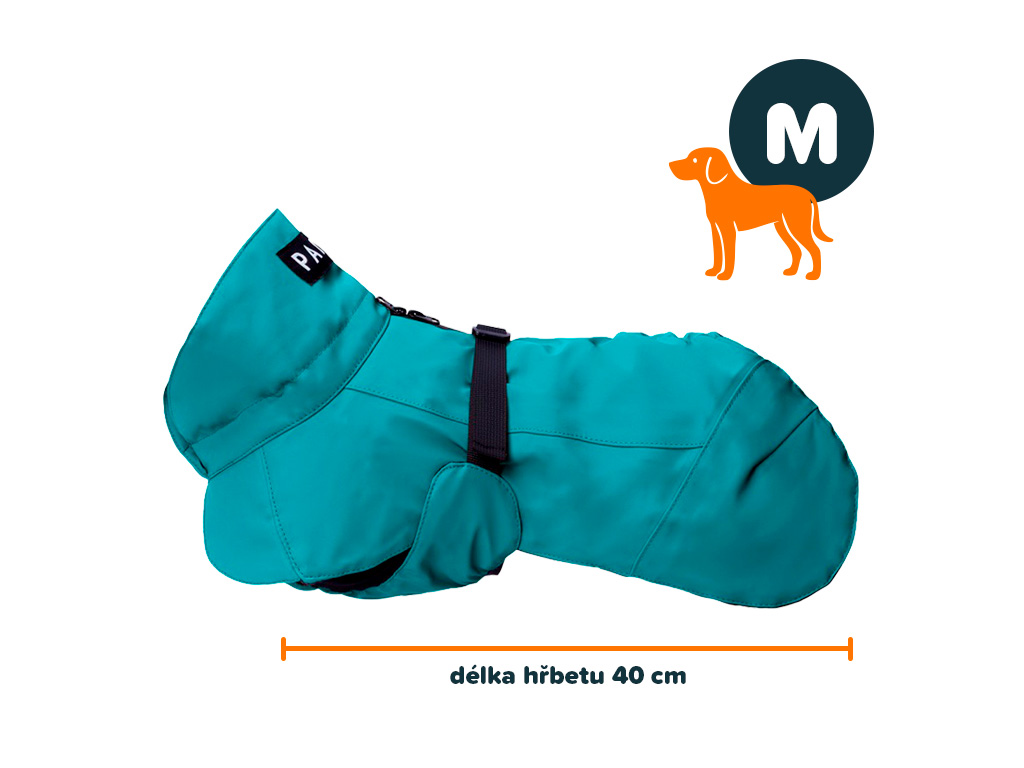 PAIKKA zimní bunda zelená M | 40 cm