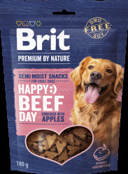 Pamlsek Brit Premium by Nature Dog Semi-moist hovězí s jablky 180 g