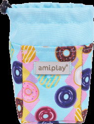 Pamlskovník pro psy Amiplay BeHappy Donut 6 × 2 × 11 cm