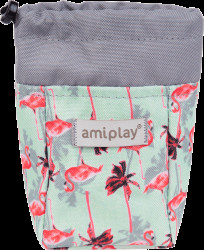 Pamlskovník pro psy Amiplay BeHappy Flamingo 6 × 2 × 11 cm