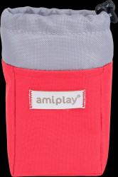 Pamlskovník pro psy Amiplay Samba červený 8 × 6 × 10 cm