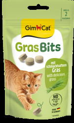 Pamlsky GimCat Gras Bits s kočičí trávou 40 g