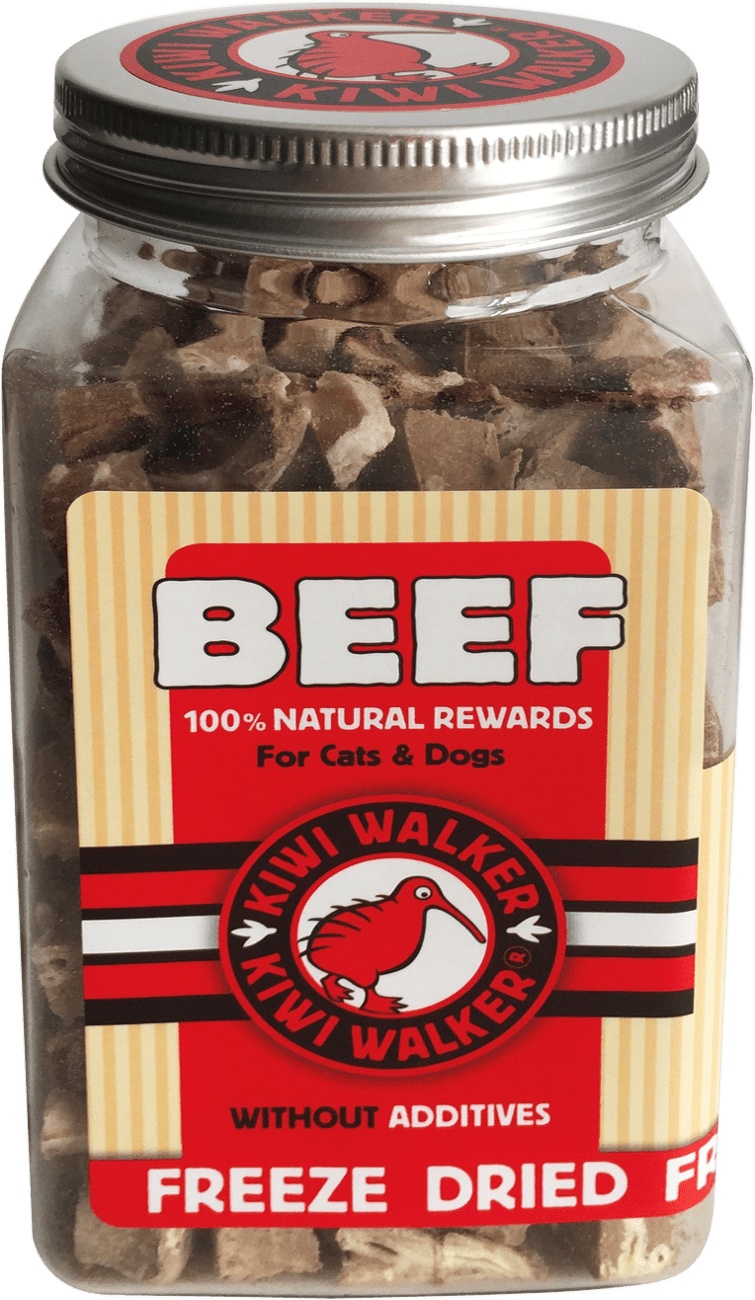 Pamlsky Kiwi Walker Snack mrazem sušené hovězí 40g