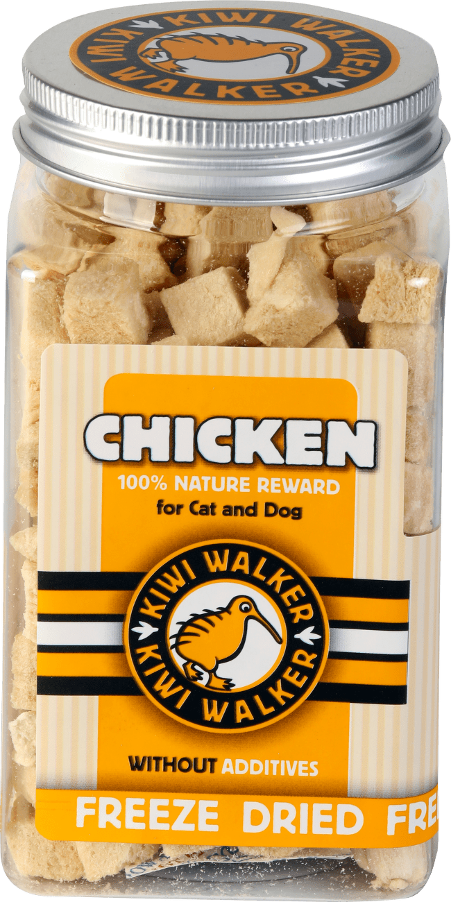 Pamlsky Kiwi Walker Snack mrazem sušené kuře 80g
