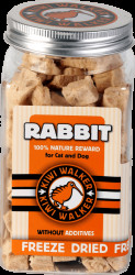 Pamlsky Kiwi Walker Snack mrazem sušený králík 80g