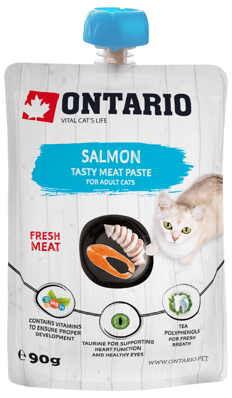 Pasta Ontario Salmon Fresh Meat Paste 90g