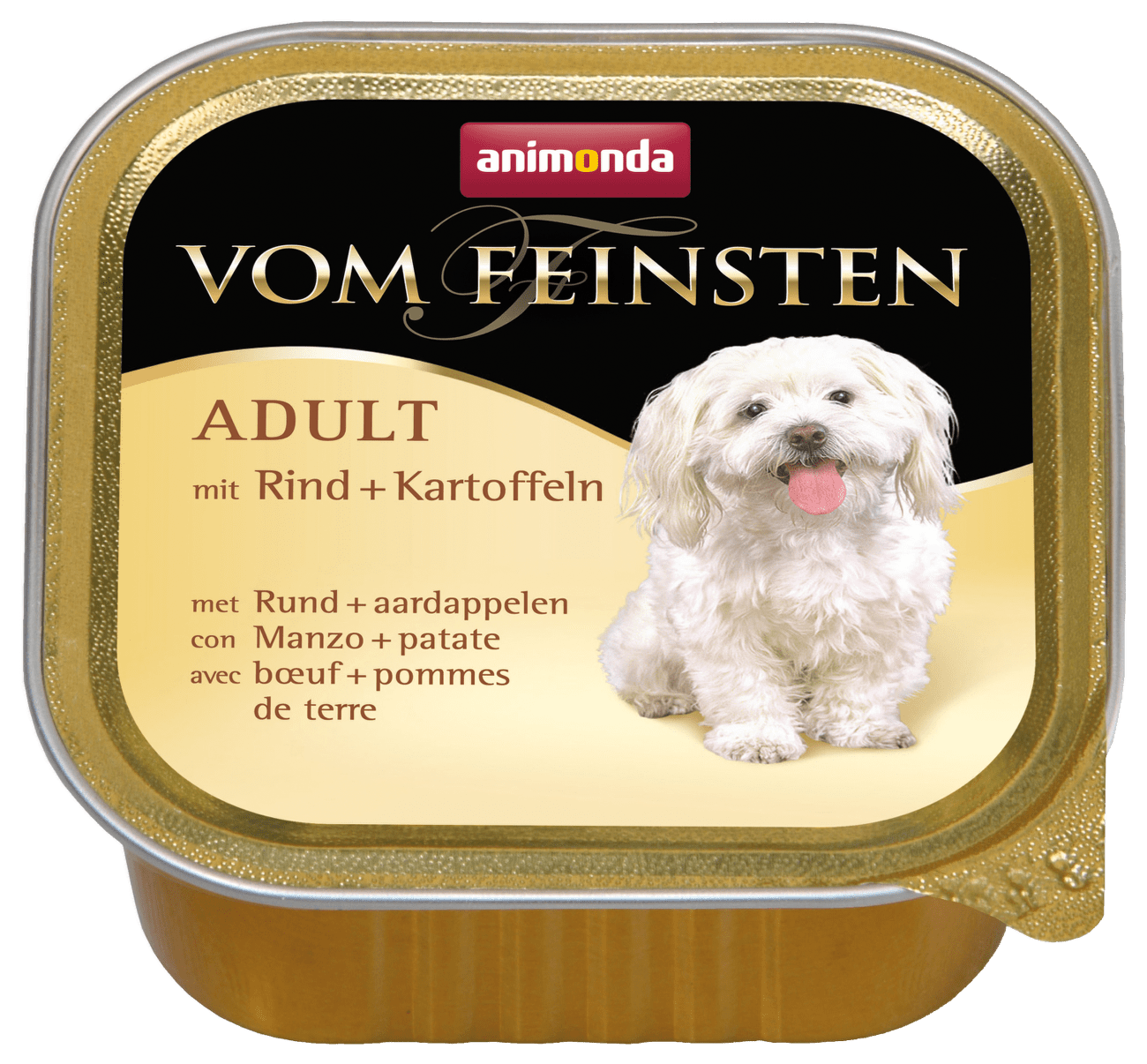 Paštika Animonda Vom Feinsten hovězí + brambory 150g