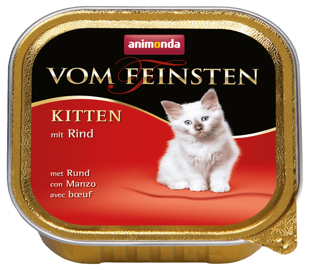 Paštika ANIMONDA Vom Feinsten Kitten hovězí 100g