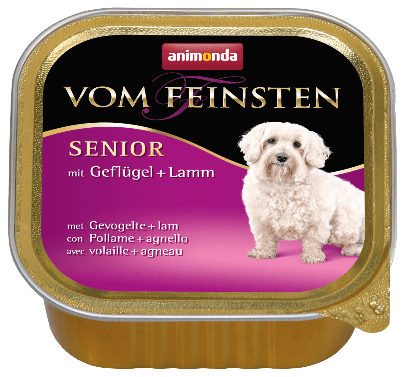 Paštika Animonda Vom Feinsten Senior kuře + jehně 150g